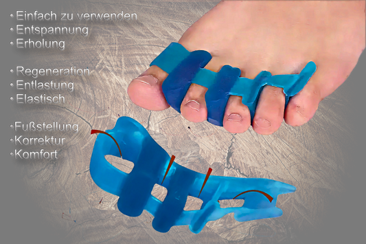 Komfort Zehenspreizer Silikon