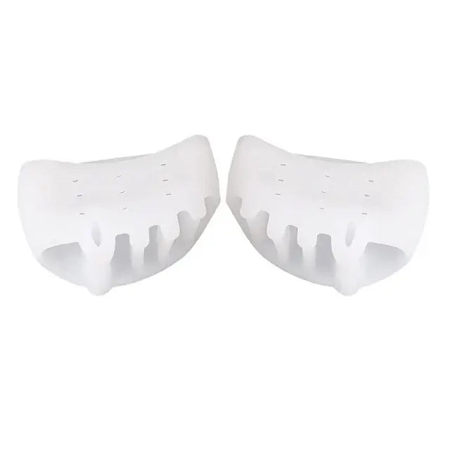 Tcare Fußpflege Klammer Unterstützung Gel Fuß polster, korrigieren Zehen natürlich mit Zehen abscheidern gute Wahl für den Kampf gegen Ballen Unisex