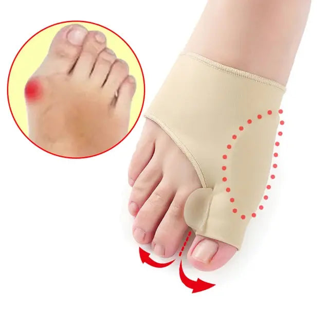 Zehen abscheider Hallux Valgus Bunion Korrektor Orthesen Füße Knochen Daumen Einsteller Korrektur Pediküre Schiene Fuß Glätte isen