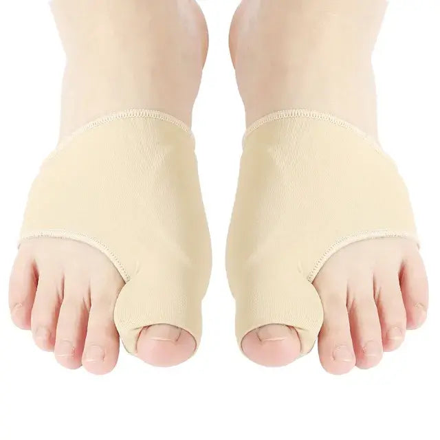 Toe Separator Hallux Valgus Bunion Corrector Orthesen Fuß Knochen Daumen Teller Korrektur Pediküre Socke Haarglätter