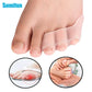 4 stücke Drei-Loch-Zehen abscheider transparente Bunion Schmerz linderung Zehen glätter Schutz Hallux Valgus Pediküre Fußpflege d2960