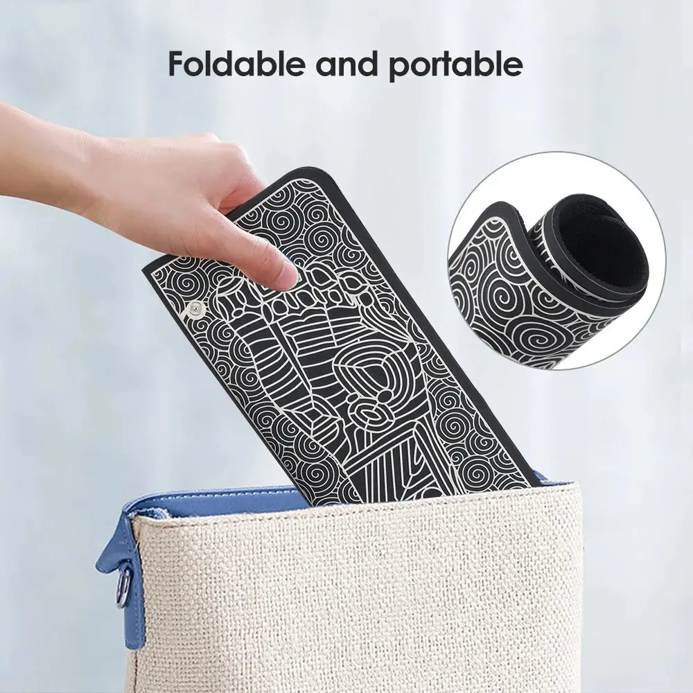 Fuß massage gerät ems wiederauf ladbare Massage matte Fuß entspannungs polster elektrisches Fuß massage gerät zur Linderung schmerzender Füße Heim fitness