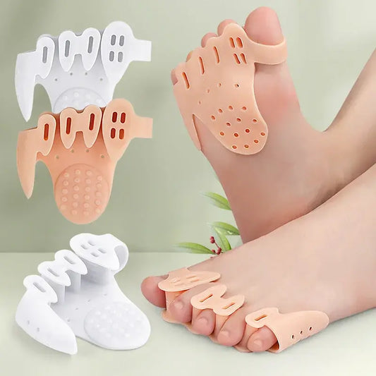 Zehen abscheider Hallux Valgus Bunion Korrektor Orthesen Füße Knochen Daumen Einsteller Korrektur Pediküre Schiene Fuß Glätte isen