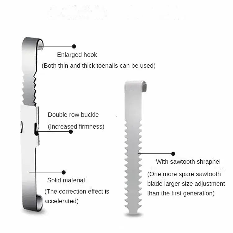 Profession elles Fußpflege-Korrektur werkzeug ein gewachsene Zehennagel-Korrektor-Werkzeuge Pediküre erholen eingebettete Zehen nagel behandlung Pflege Fuß werkzeug