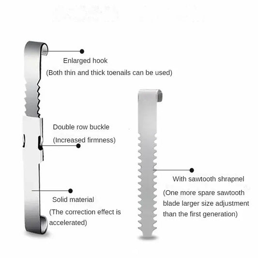 Profession elles Fußpflege-Korrektur werkzeug ein gewachsene Zehennagel-Korrektor-Werkzeuge Pediküre erholen eingebettete Zehen nagel behandlung Pflege Fuß werkzeug