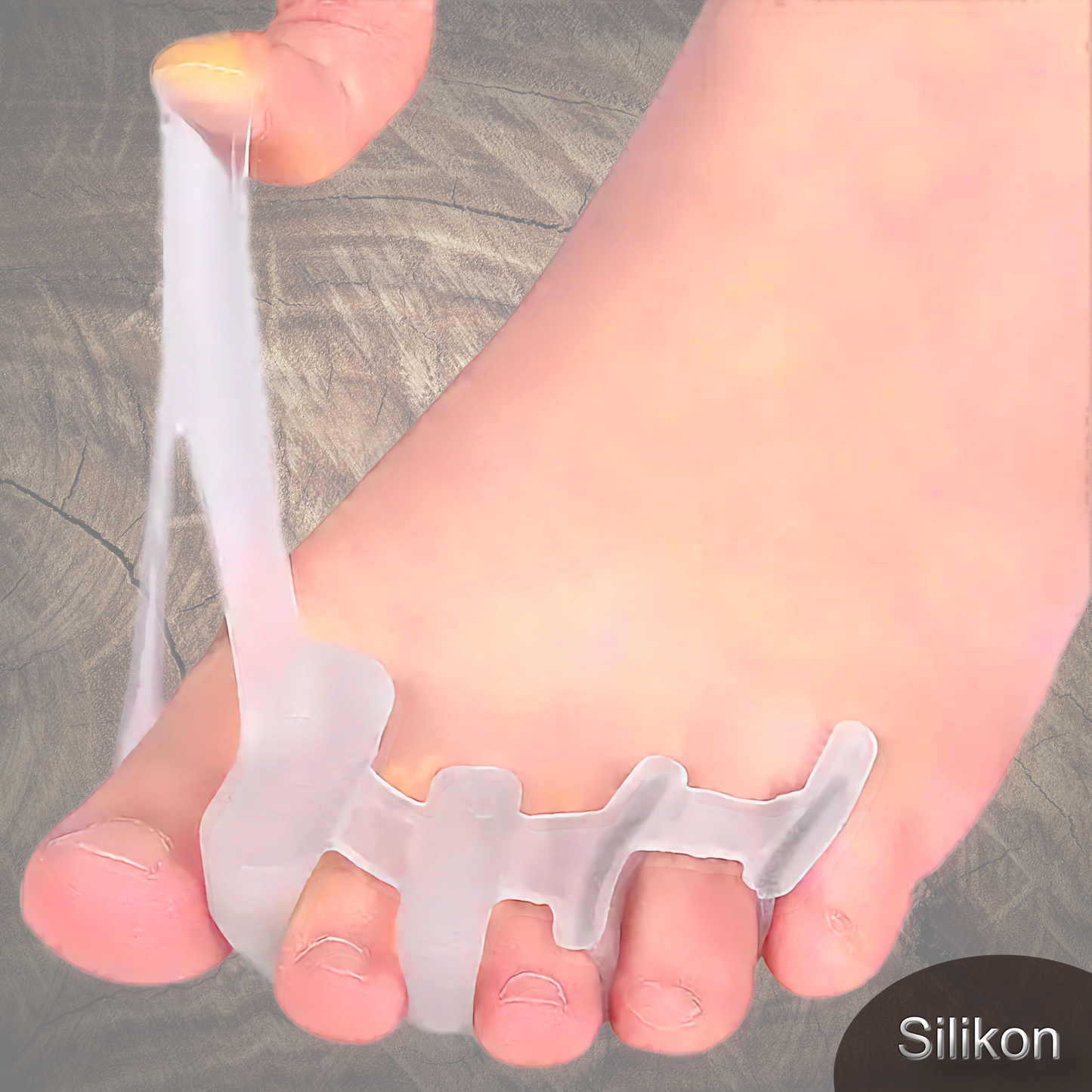 Komfort Zehenspreizer Silikon
